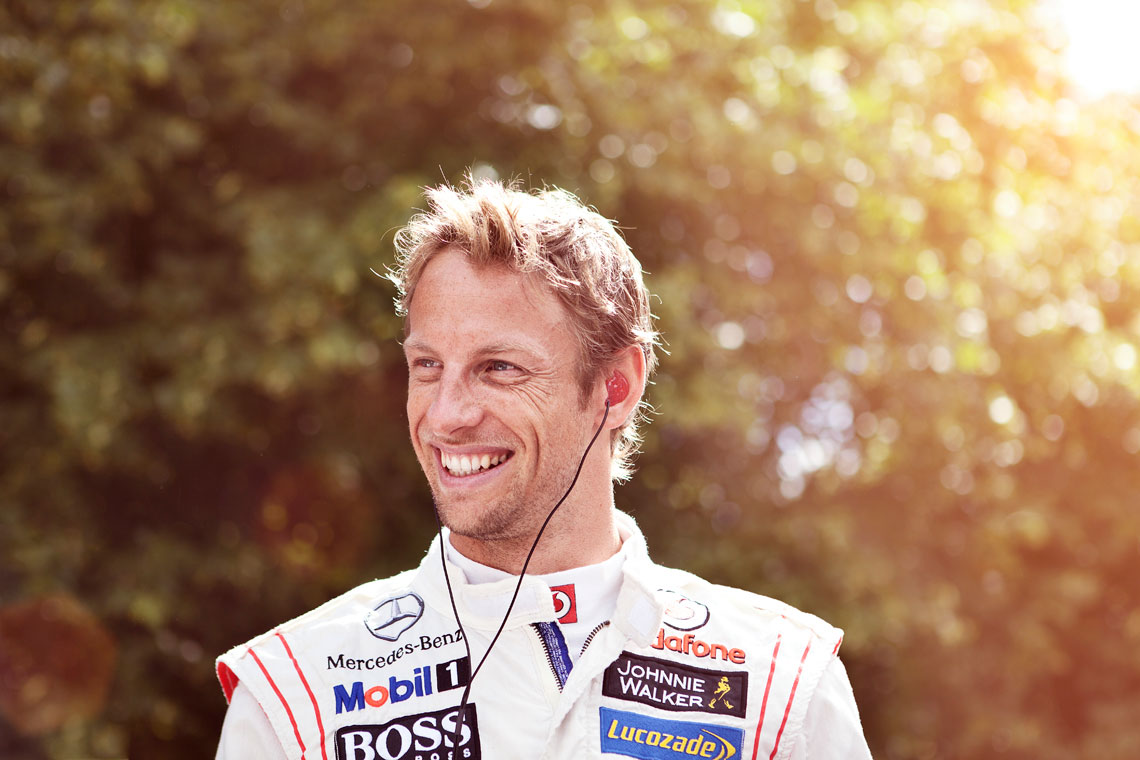 sport lifestyle travel portrait advertising photographer photography automotive motorsport jenson button formula 1 one Alex Shore FOS | Goodwood